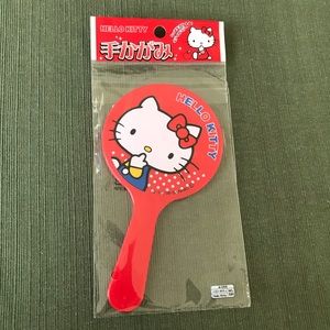 Hello Kitty hand mirror